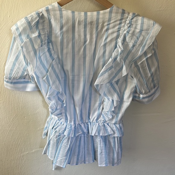 Girly J crew wrap top - Picture 6 of 6